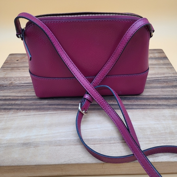 Kate Spade Women's Red Crossbody Bag, 9x7x3, EUC - Picture 3 of 9